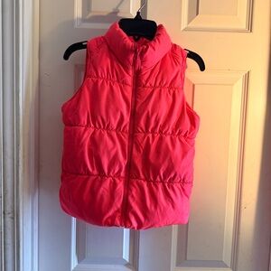 Kids Pink Puffer Vest
